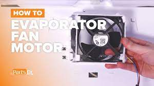 how to replace freezer evaporator fan