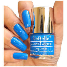 debelle gel nail lacquer blue