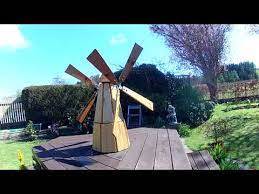 Diy Model Garden Windmill With