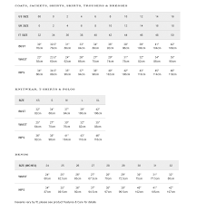 Up To Date Tommy Jeans Size Guide Armani Jeans Size Chart