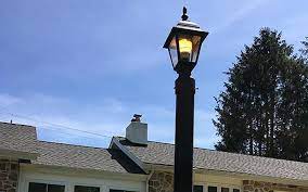 light the way diy lamp post re do