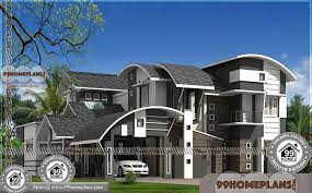 Kerala Style 90 2 Level House Plans