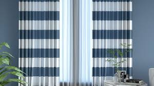 What Color Curtains Go With Blue Wall