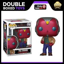 There is no shortage of people who have looked at funko pops, those little statues based on seemingly endless film to tv show characters or sports and entertainment personalities, and said, i want one that looks like me. Marvel Studios Wandavision 70s Vision Gamestop Exclusive Funko Pop Double Boxed Toys
