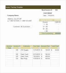 Invoice Tracking Template Excel Fresh Cash Receipt Log Template