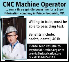 cnc machine operator needed 301 855