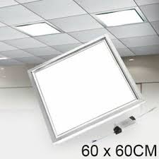 Installing can lights in a recessed ceiling is easier than ever. 2 Pack 2x2 Led Back Lit Flat Panel Recessed Lighting Drop Ceiling Light Panel Ebay