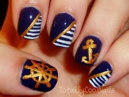 Hoy os traigo unas uñas perfectas para el veranito.unas uñas marineras!!! 9 Ideas De Lindos Disenos Nauticos Para Tus Unas Aquimoda Com