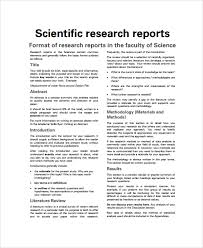 This executive summary provides a synopsis of the content of the larger review. Free 8 Sample Scientific Reports In Pdf Ms Word Google Docs