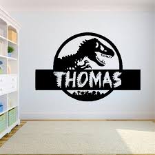 dinosaur wall decals kids bedroom