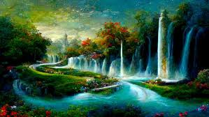 garden of eden painting images browse