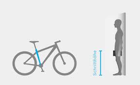 Bei fahrrädern mit kettenschaltung kommt es auf die anzahl der ritzel hinten. Rahmenhohe Am Fahrrad Bosch Ebike Systems