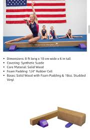 balance beam gymnastics for in