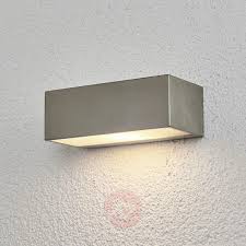 Stainless Steel Outdoor Wall Light Leonora Lights Co Uk