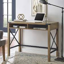 I looked through literally thousands of possibilities and had narrowed down to two dozen things in my cart when i finally chose this one. Rustic Oak X Frame Computer Desk Kirklands