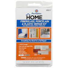 permatex home repair kit 1 lb white and