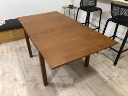 Extendable dining table up to 170 cm in melamine and beech wood made in italy. Ikea Extendable Dining Table Home Furniture Furniture On Carousell