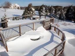 a snowy deck the dos and don ts for