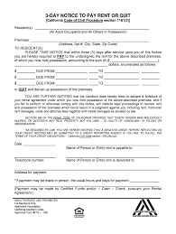 Eviction Notice Form Fill Online Printable Fillable