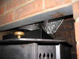 removing a fireplace damper for chimney