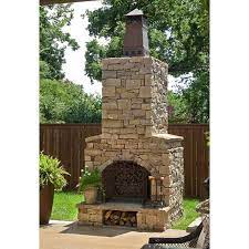 42 in firerock arched masonry outdoor