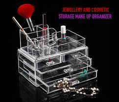 jewellery and cosmetic storage make up
