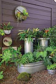 Diy Scrap Metal Planters Old House