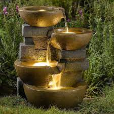 jeco pots water outdoor fountain with