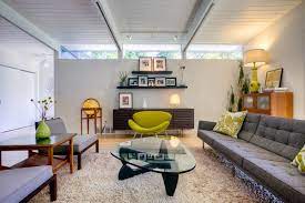 1950s midcentury living room ideas