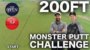 Why—because no two greens are alike. 200ft Monster Golf Putt Challenge 0 002 Chance Of Holing Youtube