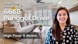 666b punggol drive high floor 5 room