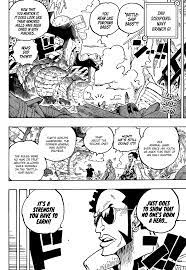 Chapter 1087] Rested Review: Bit part characters : r/OnePiece