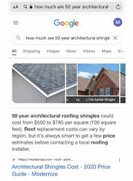 how much does a roof cost tall pines