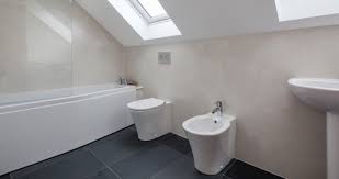 Wetrooms With A Sloped Ceiling