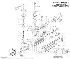 bosch bt1855k parts diagram for nailer