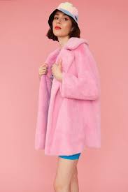 Faux Fur Mid Length Coat