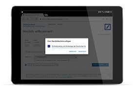 Corporate customers, enter login id as <customer id>.<user id>. Mobile Apps Deutsche Bank