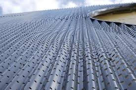 Perforated Corrugated Metal Panels And