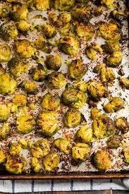 smashed brussels sprouts crispy and