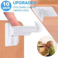 To keep children safe, all kitchen entrances should have a safety gate to keep children out. Invisible Spring No Drill Child Proof Latches Baby Safety Locks For Kitchen Cabinets Drawers With Strong Adhesive 10 Pack Cabinet Locks Straps Aliexpress