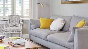 24 grey and yellow living room ideas