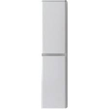 Tall Bathroom Cabinet White Gloss