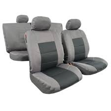 Canvas W Jacquard Car Seat Covers Full