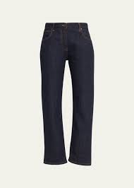 THE ROW Riaco Straight-Leg Jeans - Bergdorf Goodman