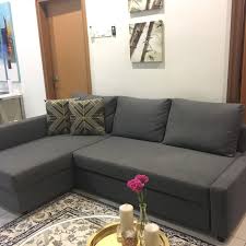 ikea l shape sofa bed with storage