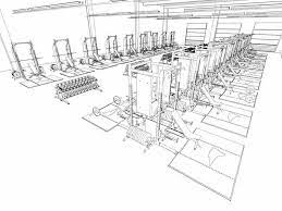 weight room design layout a modern