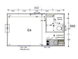 Bed Sitter Plan Studio Floor Plans