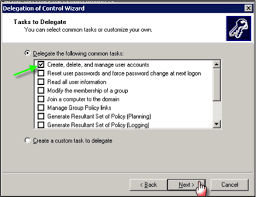 | active directory & gpo. How To Delegate Control In Active Directory Users And Computers