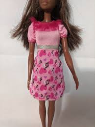 2016 mattel barbie doll brown hair