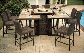 Patio Dining Sets Fire Pit Dining Set